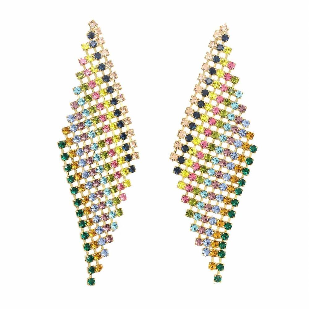 NEW TOVA women's felicity earrings in multicolor
